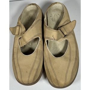 Merrell Shoes Womens 8.5 Leather Topo Clutch Mary Jane Mules Slip On